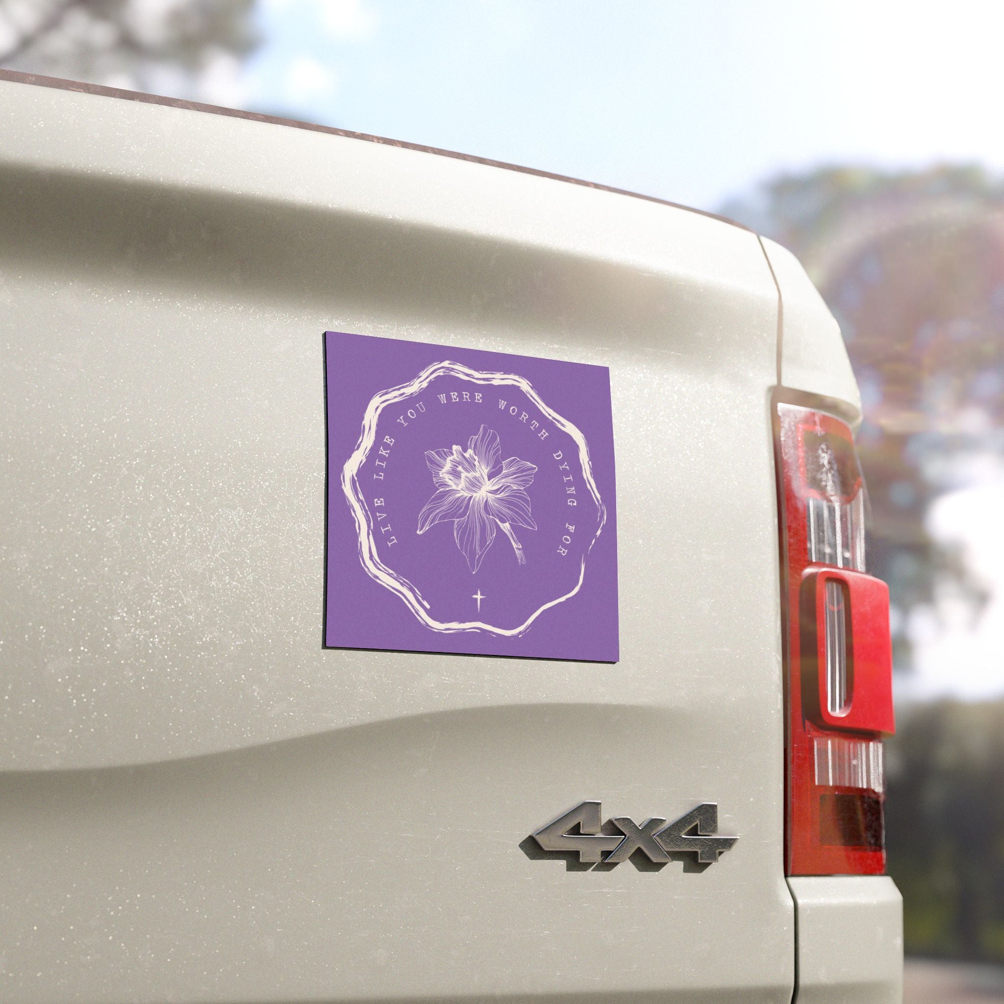 Car Magnet -“Worth”