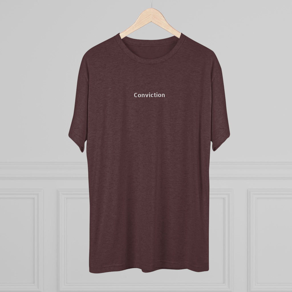 Conviction Crew Tee — "Who Am I"