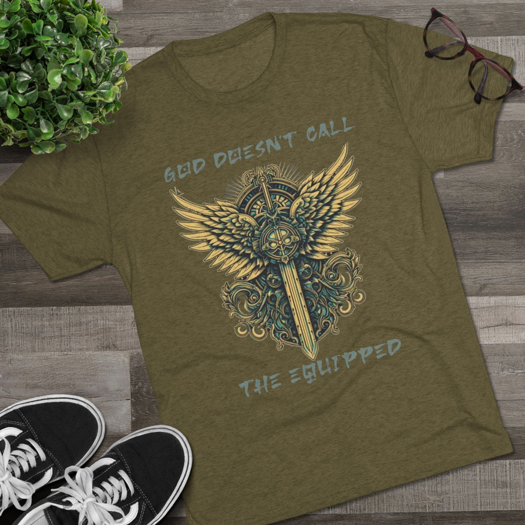 God Doesn’t Call the Equipped Tee