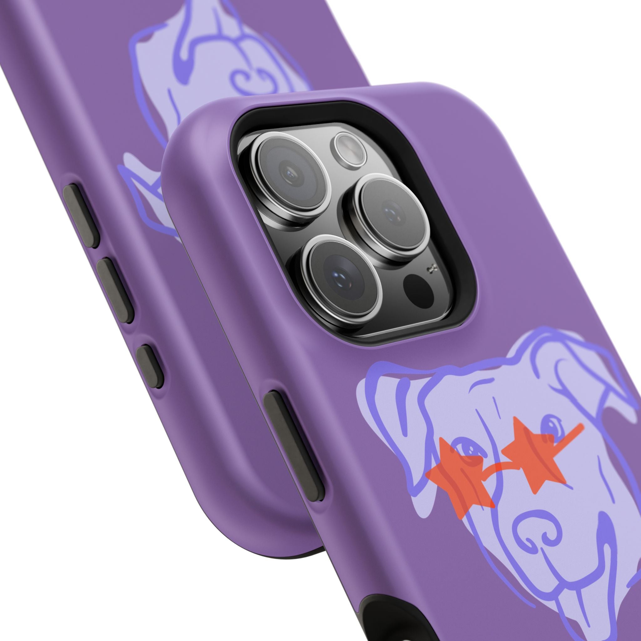 Impact Resistant Case — Purple Dog “Tell your dog I said hi”
