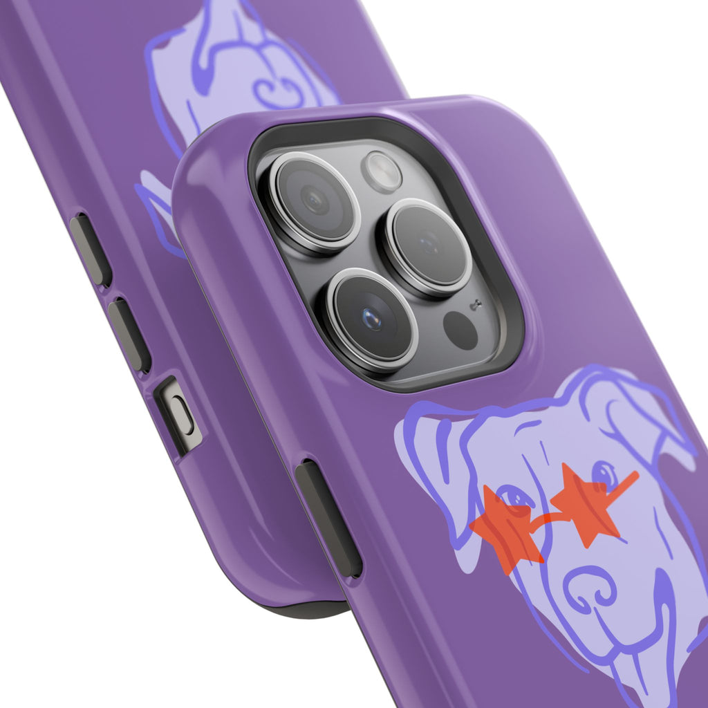 Impact Resistant Case — Purple Dog “Tell your dog I said hi”