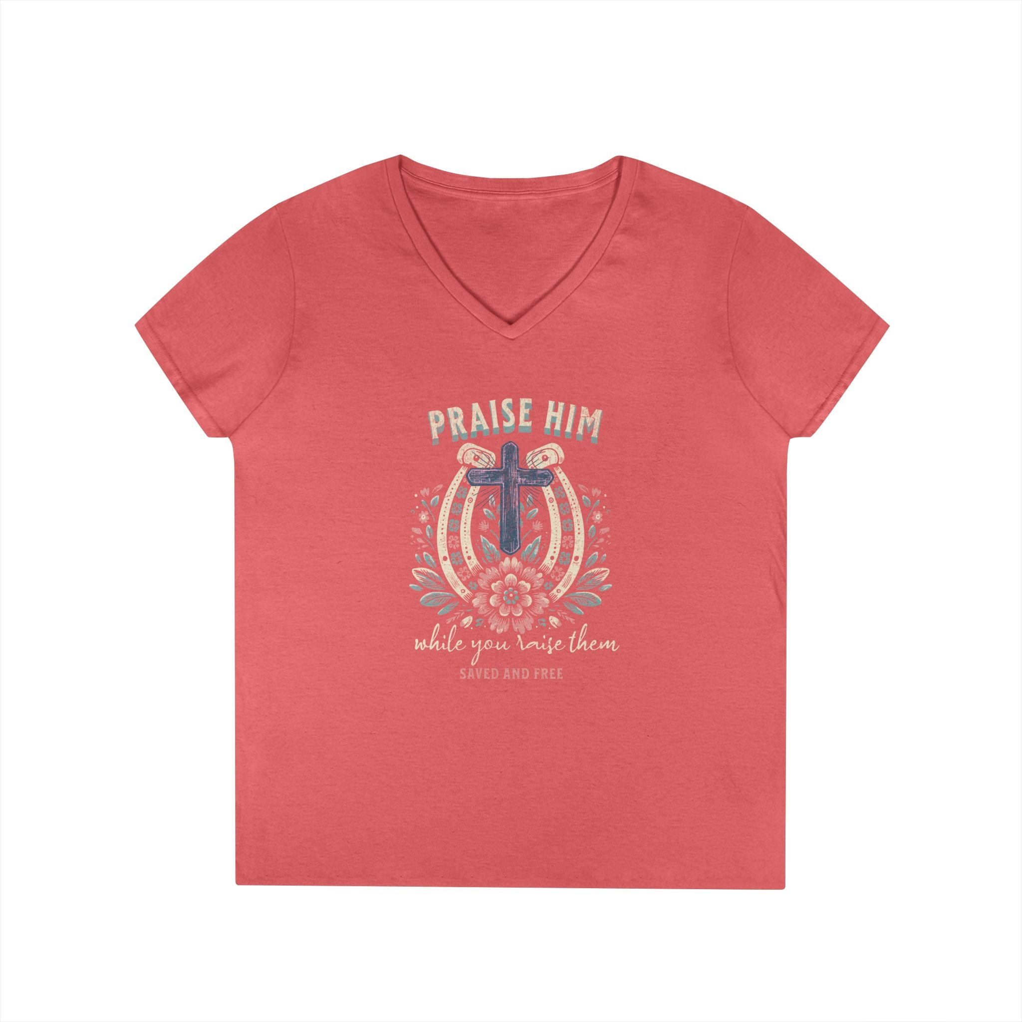 Praise Him While You Raise Them Tee