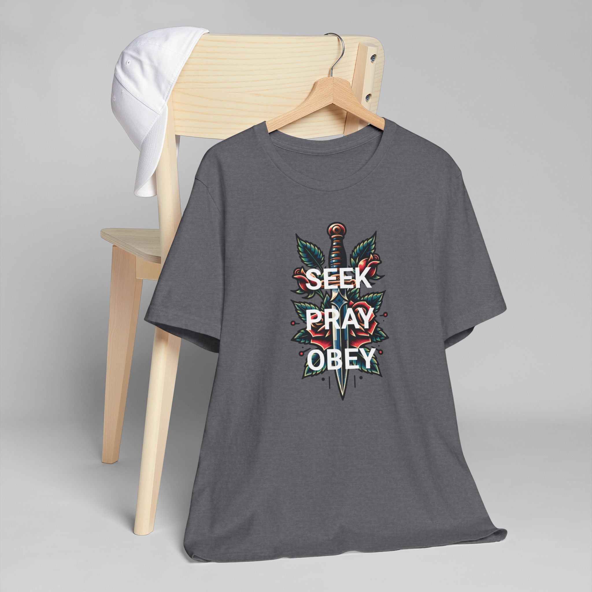 Seek Pray Obey Tee