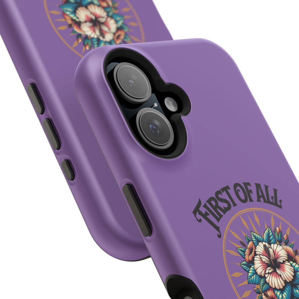 Phone Case — “First of All, Jesus Thinks I’m a Delight” Impact-Resistant Magnetic Case