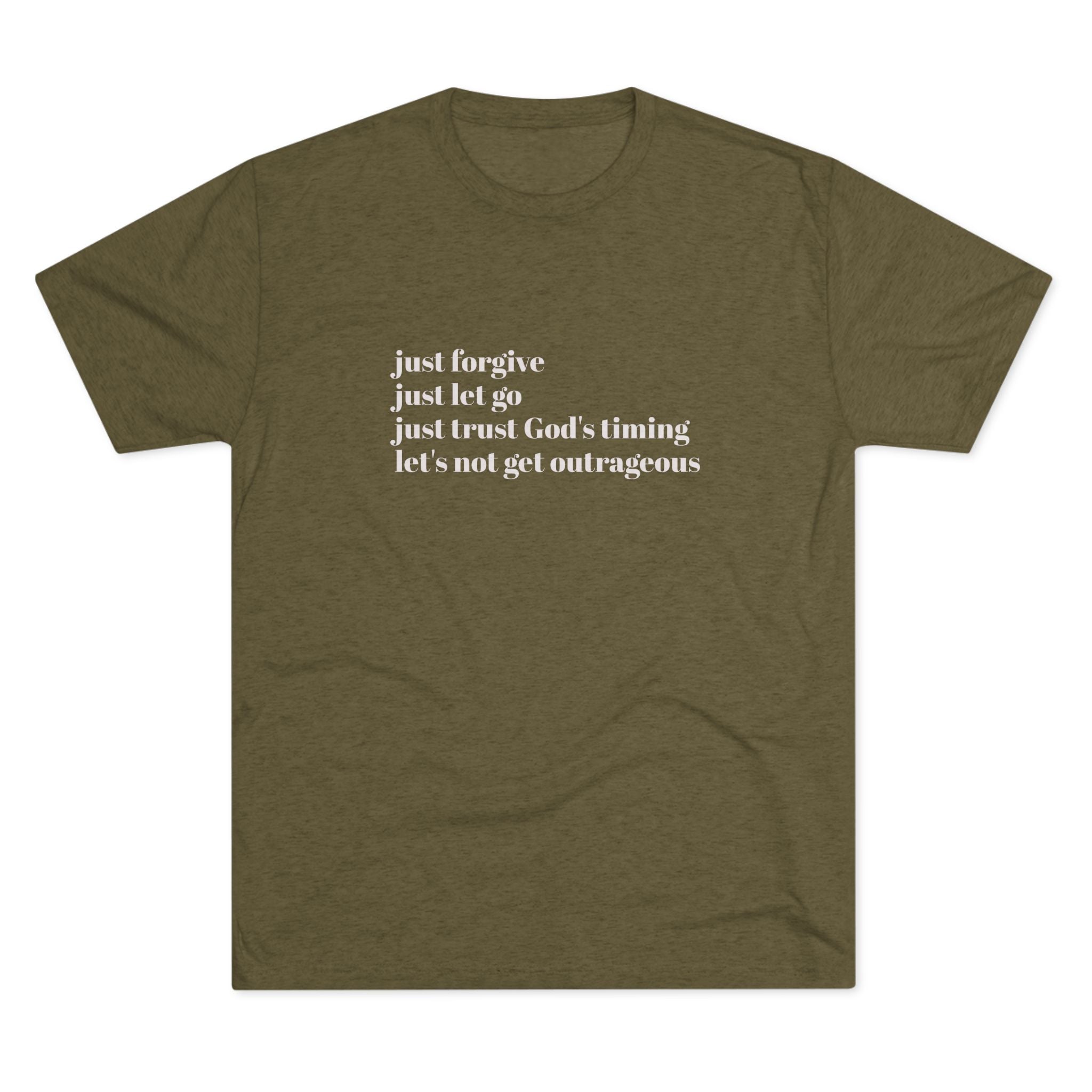 Let's not get outrageous-vintage tee