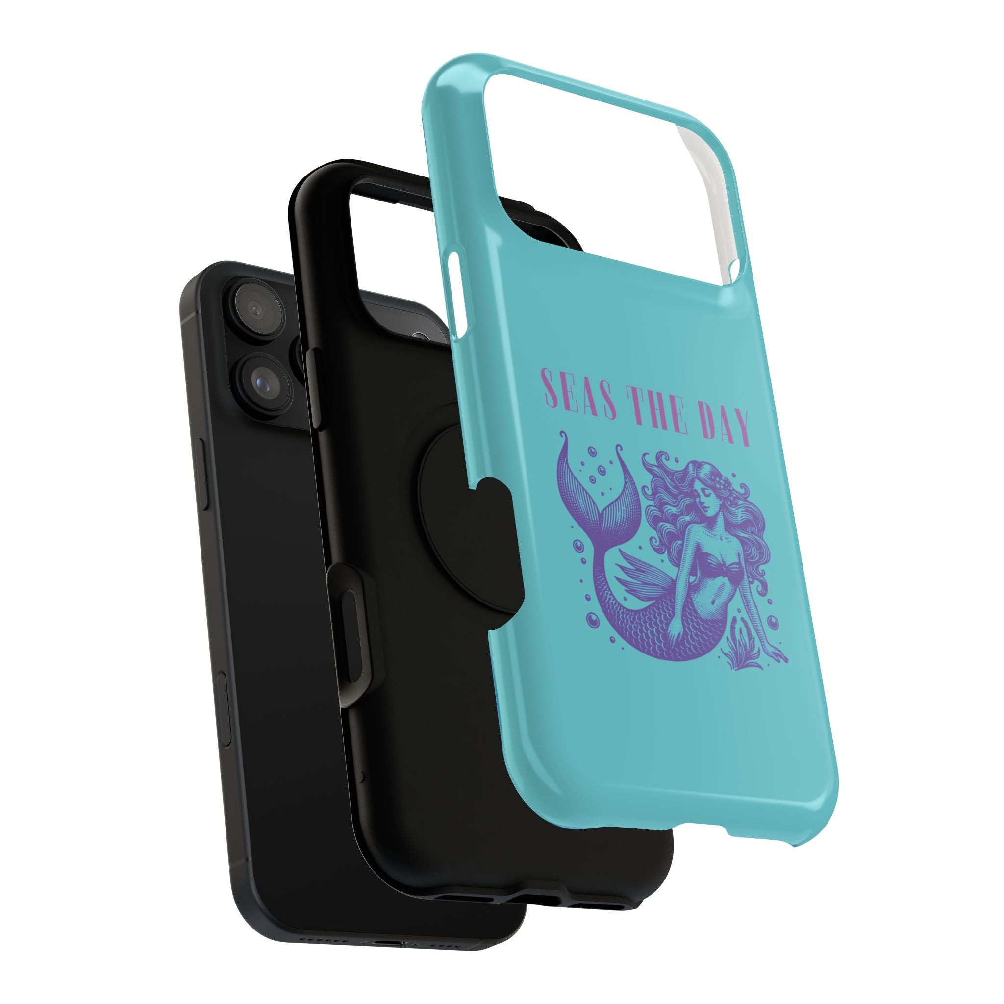 iphone Mermaid ‘Seas the Day’ Impact-Resistant Phone Case