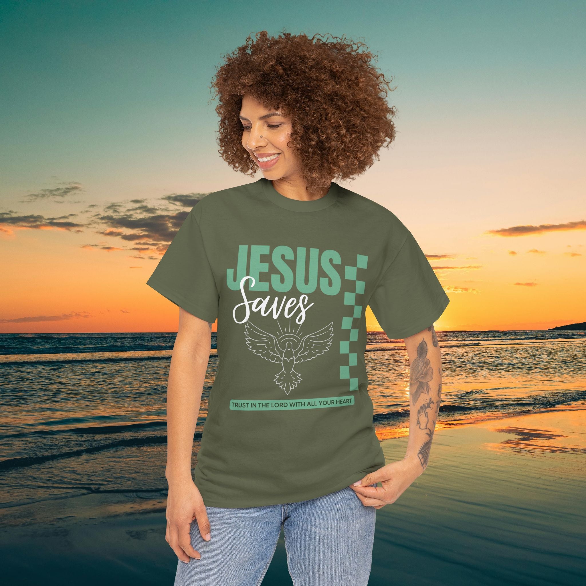 Jesus Saves Tee