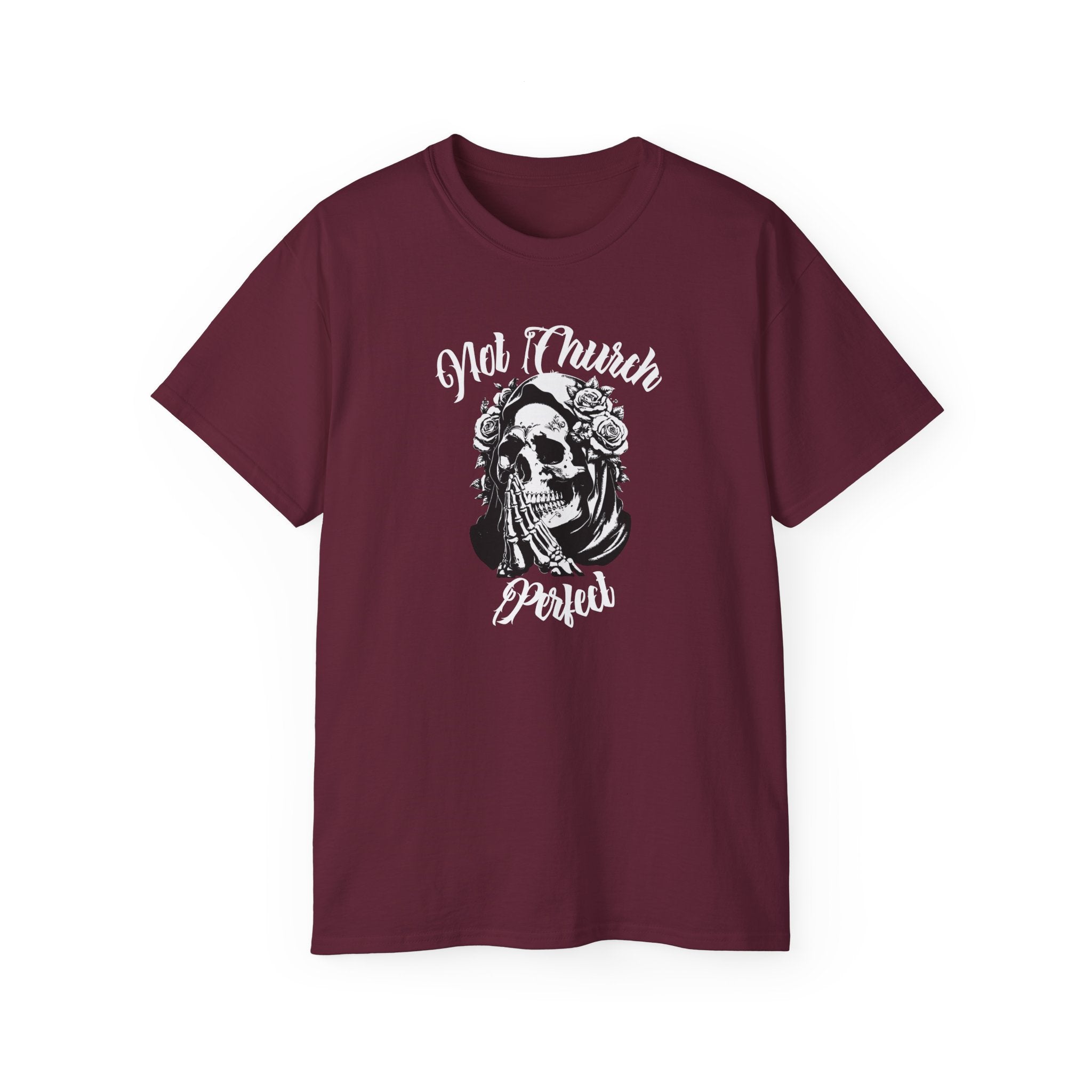 Not Church Perfect Skull Tee