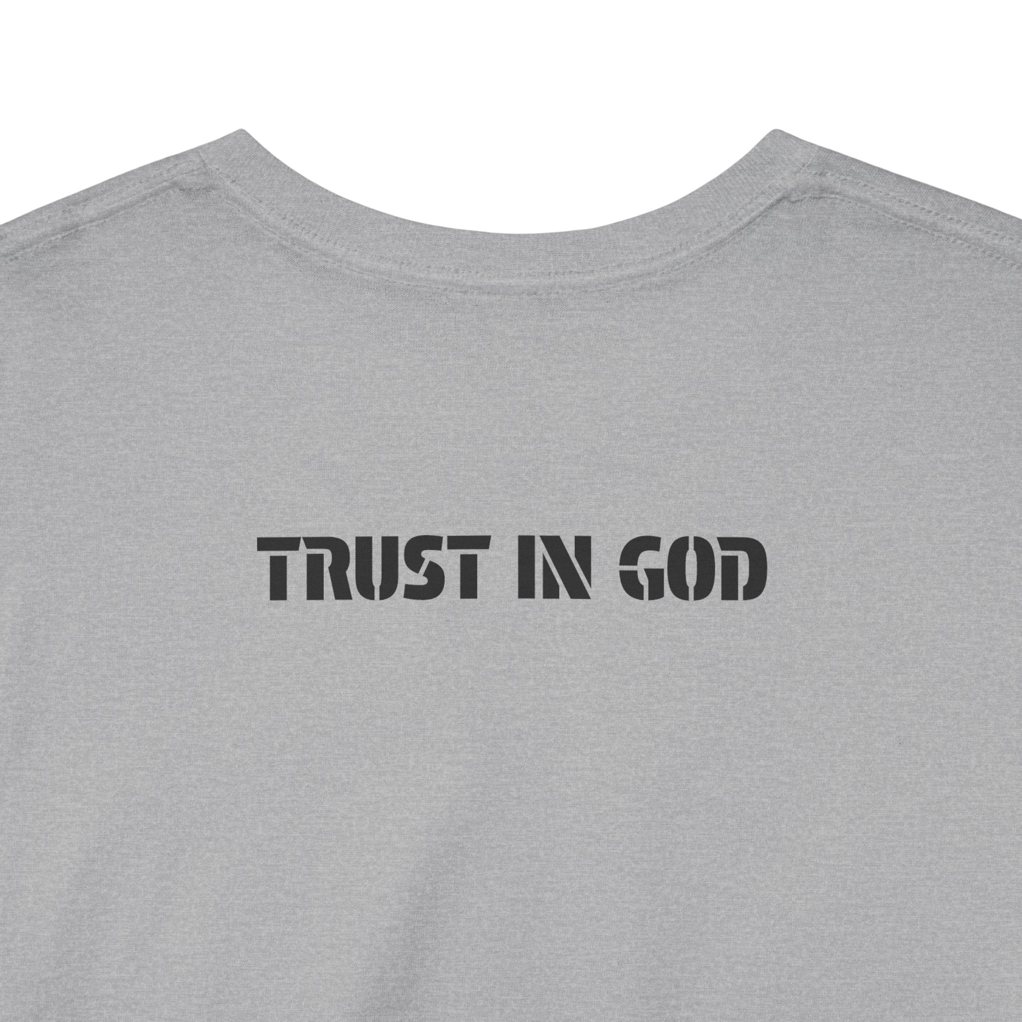 Raise Lions T‑Shirt — "Give When It Hurts" Faith Graphic Tee (Trust in God)