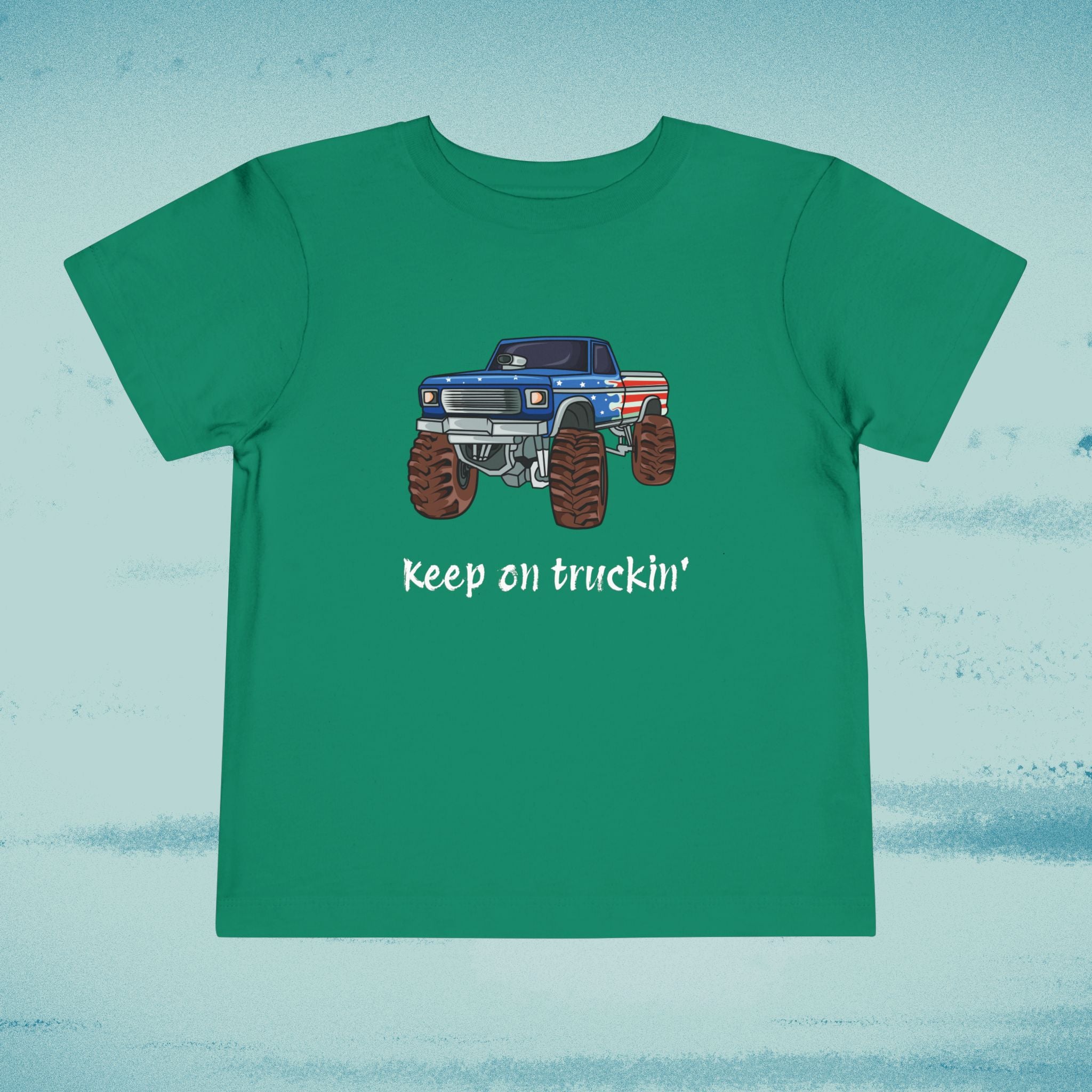 "Keep on Truckin'" Toddler Monster Truck Shirt