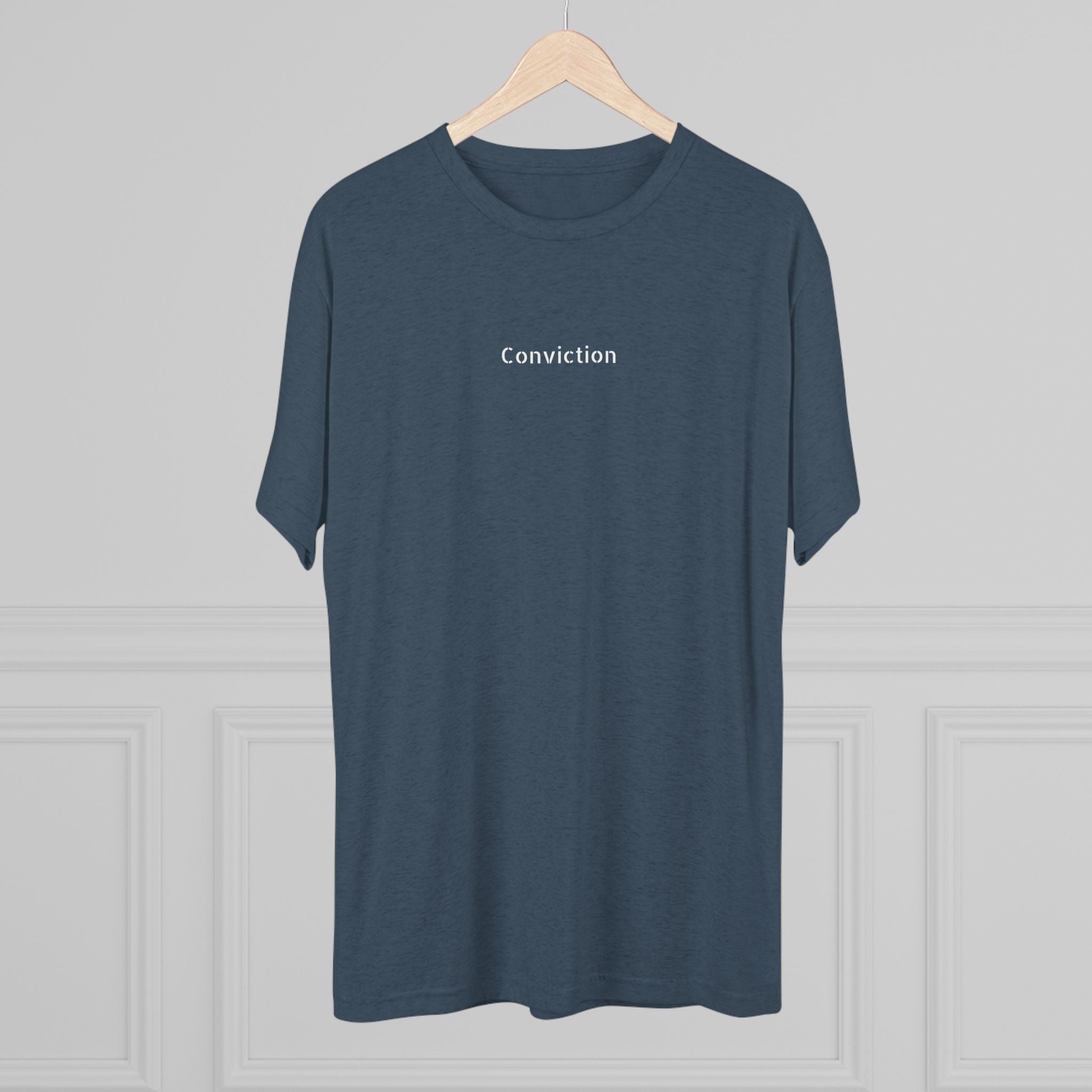Conviction Crew Tee — "Who Am I"