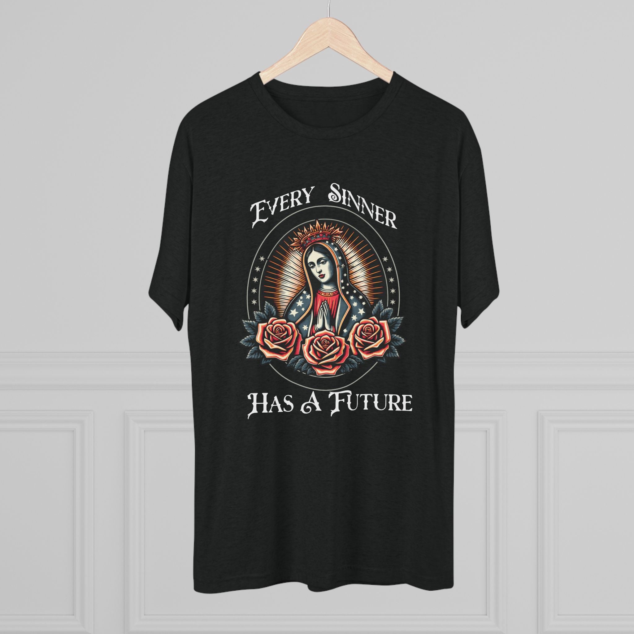 Crew Tee — "Every Sinner Has a Future"