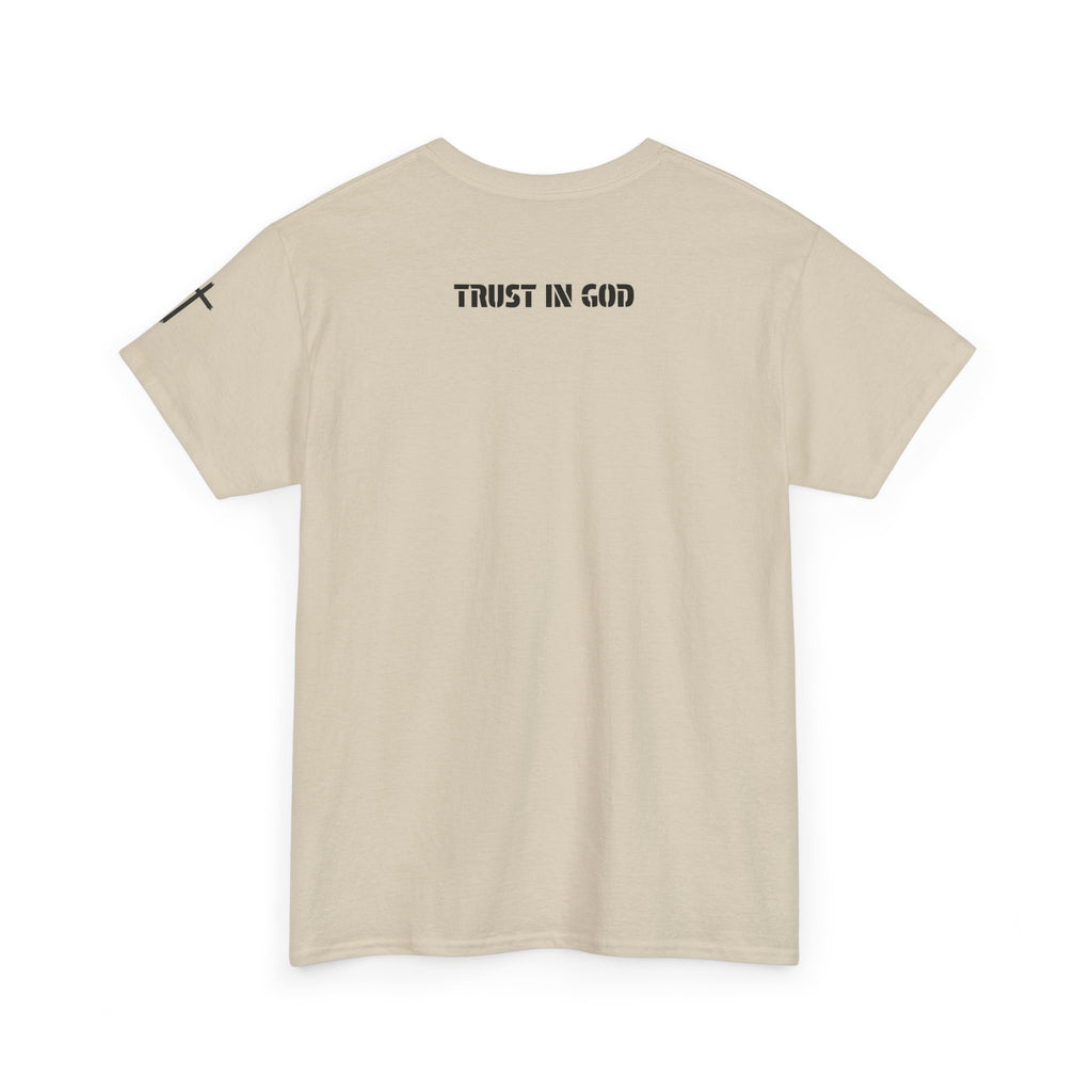 Raise Lions T‑Shirt — "Give When It Hurts" Faith Graphic Tee (Trust in God)