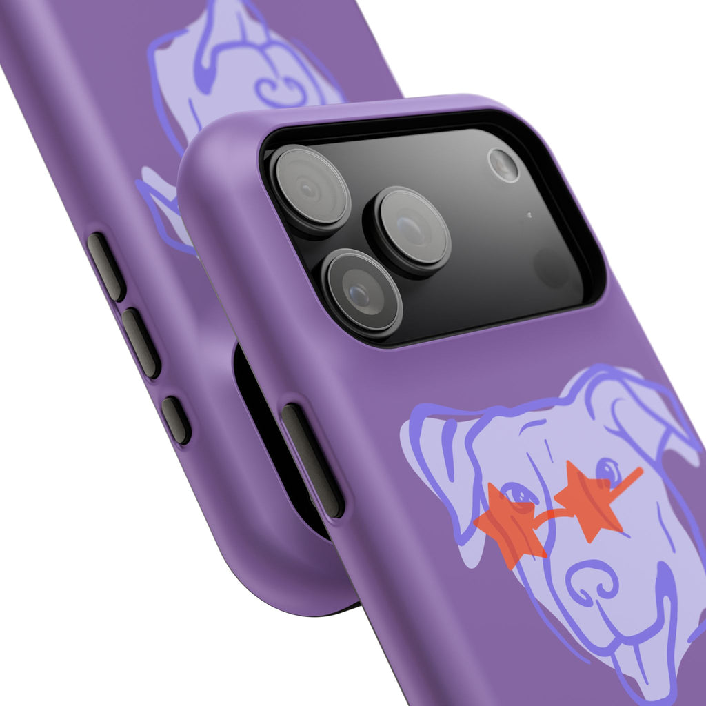 Impact Resistant Case — Purple Dog “Tell your dog I said hi”