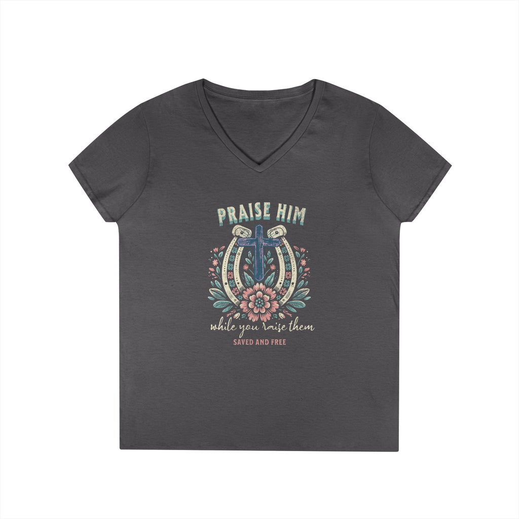 Praise Him While You Raise Them Tee