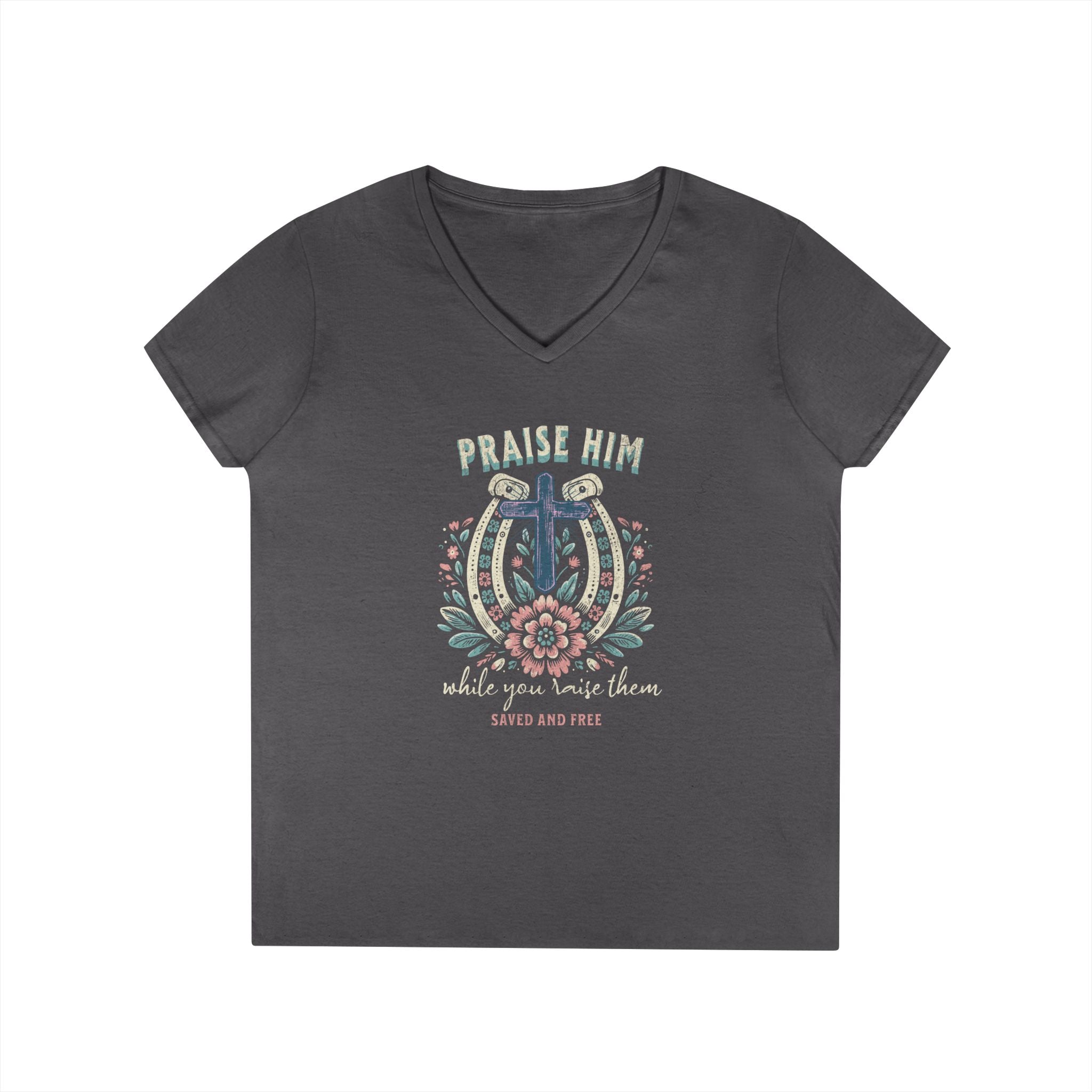 Praise Him While You Raise Them Tee