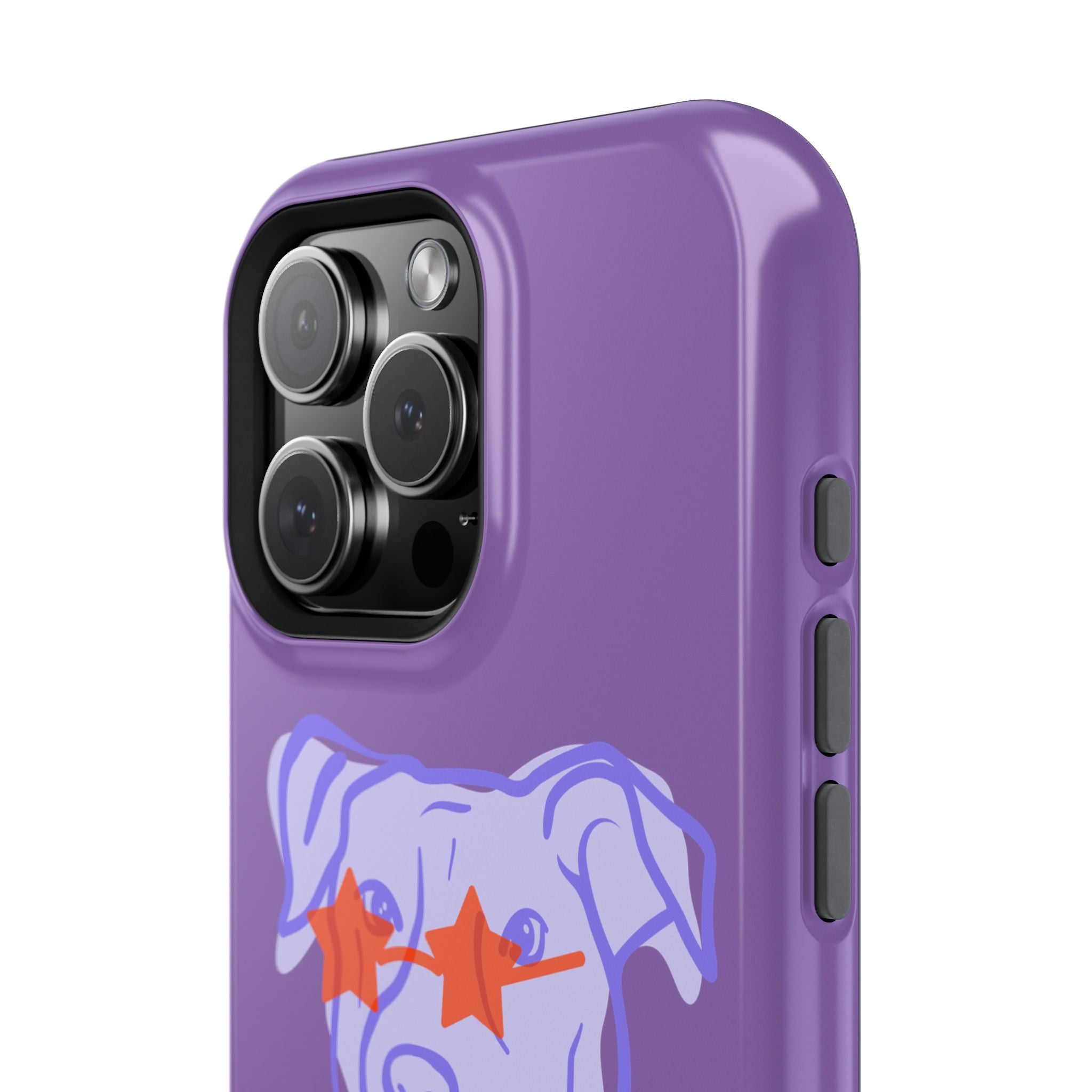 Impact Resistant Case — Purple Dog “Tell your dog I said hi”