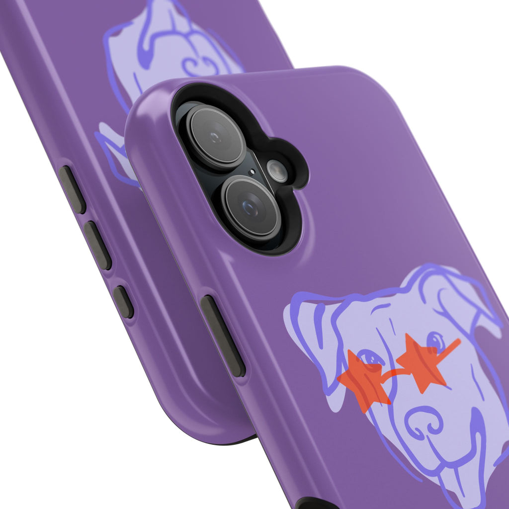 Impact Resistant Case — Purple Dog “Tell your dog I said hi”