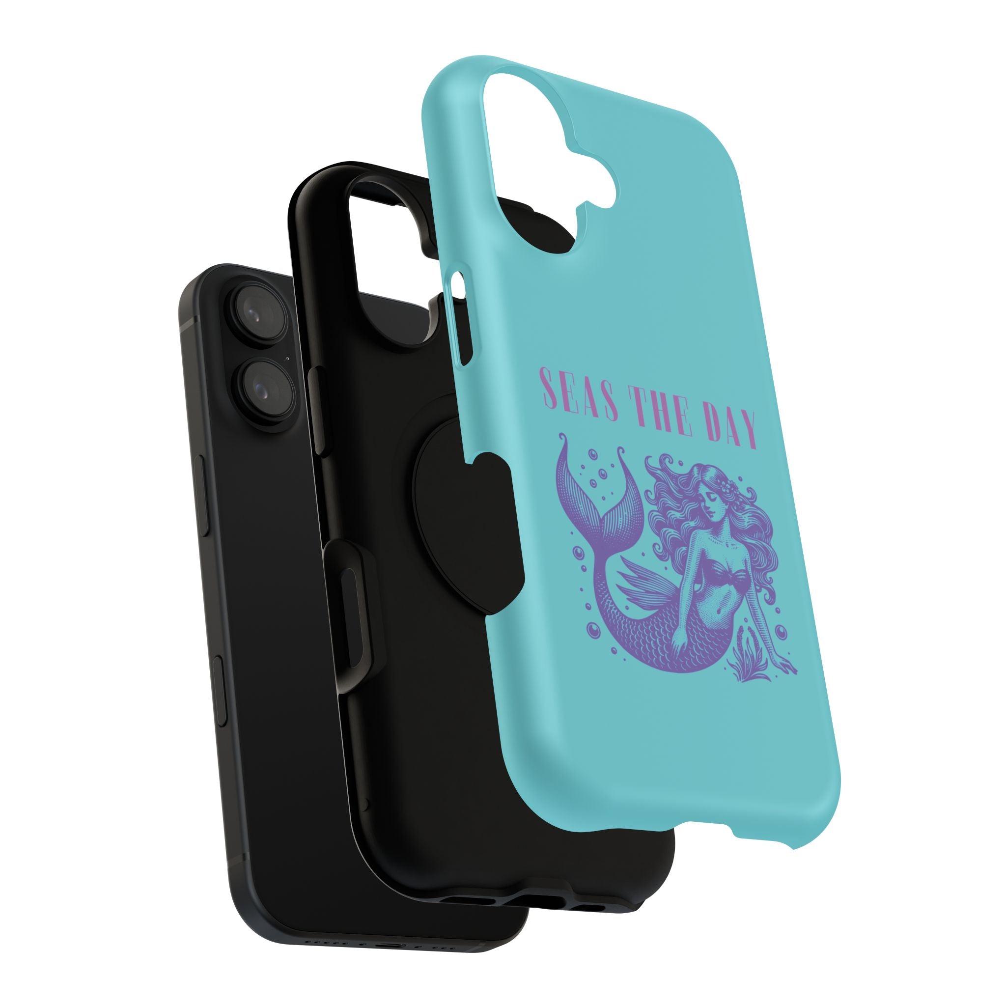 iphone Mermaid ‘Seas the Day’ Impact-Resistant Phone Case