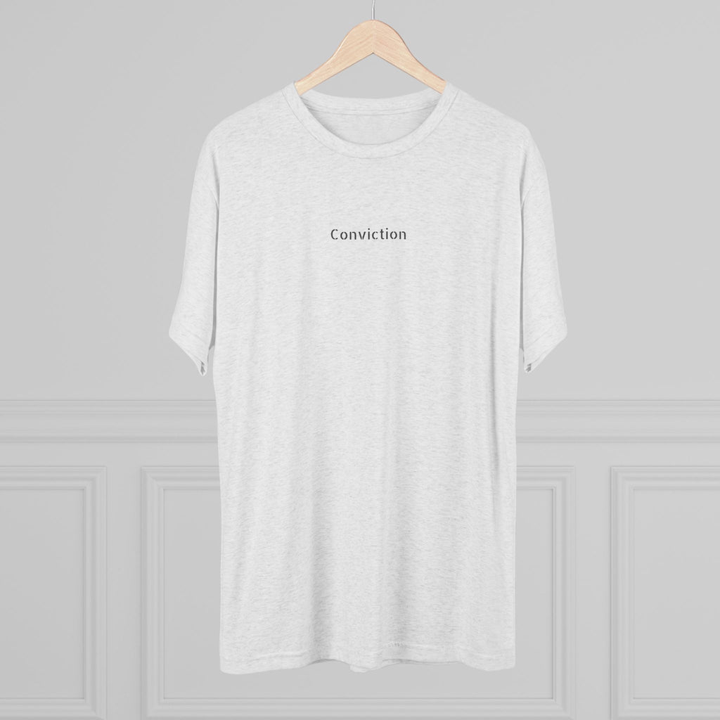Conviction Crew Tee — "Who Am I"
