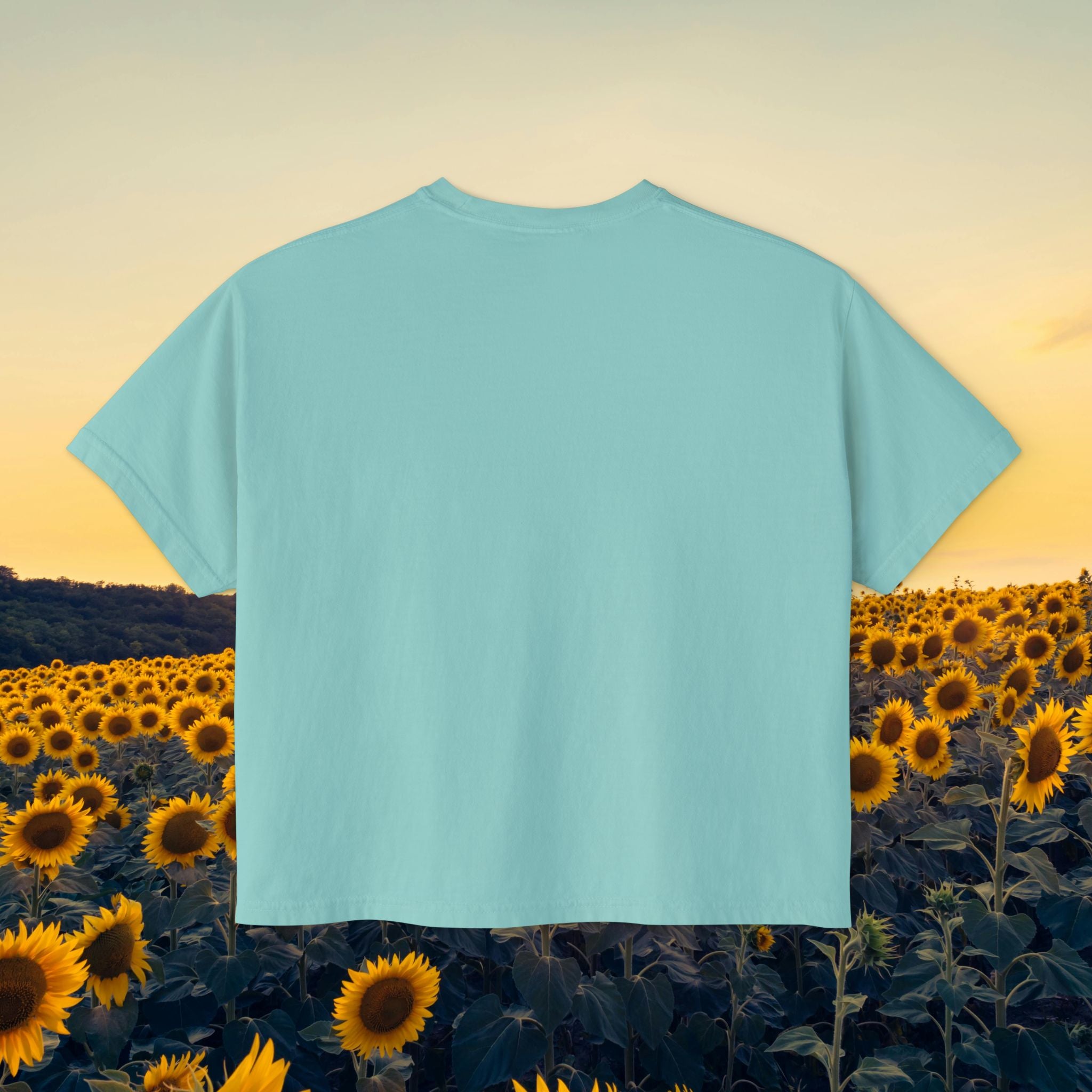Book Club Floral Boxy Tee
