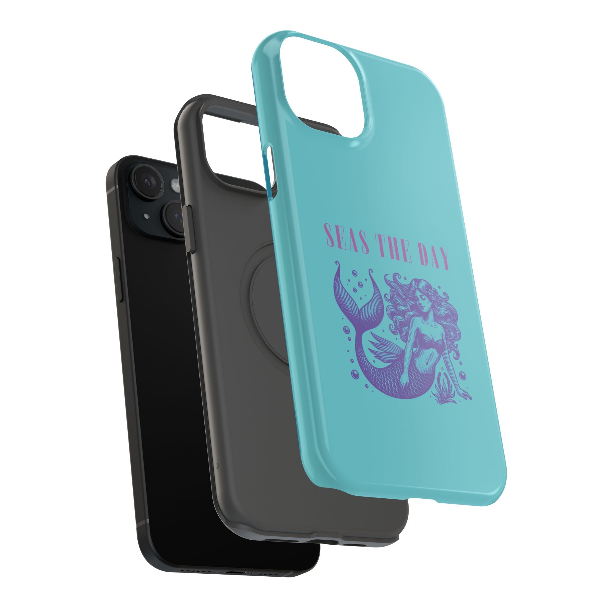 iphone Mermaid ‘Seas the Day’ Impact-Resistant Phone Case