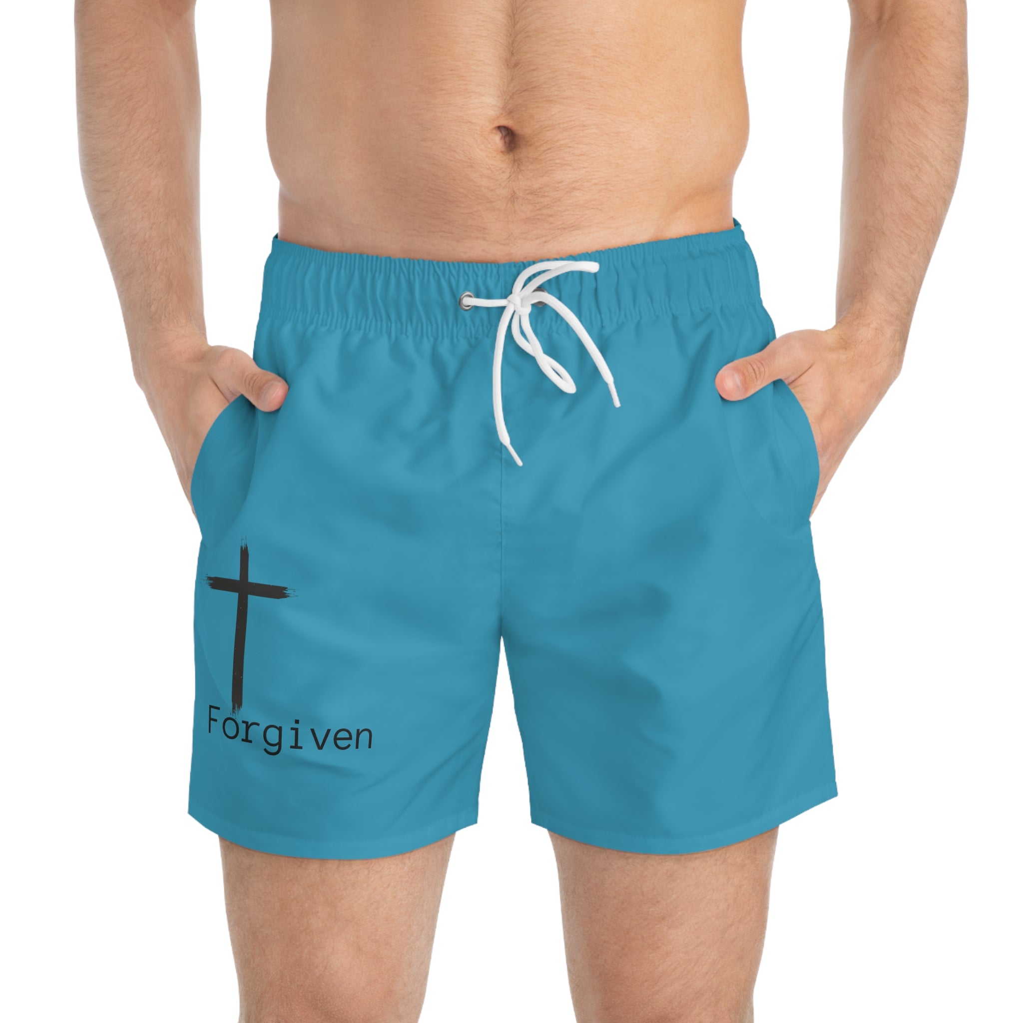 Forgiven Cross Swim Trunks - Beach Shorts