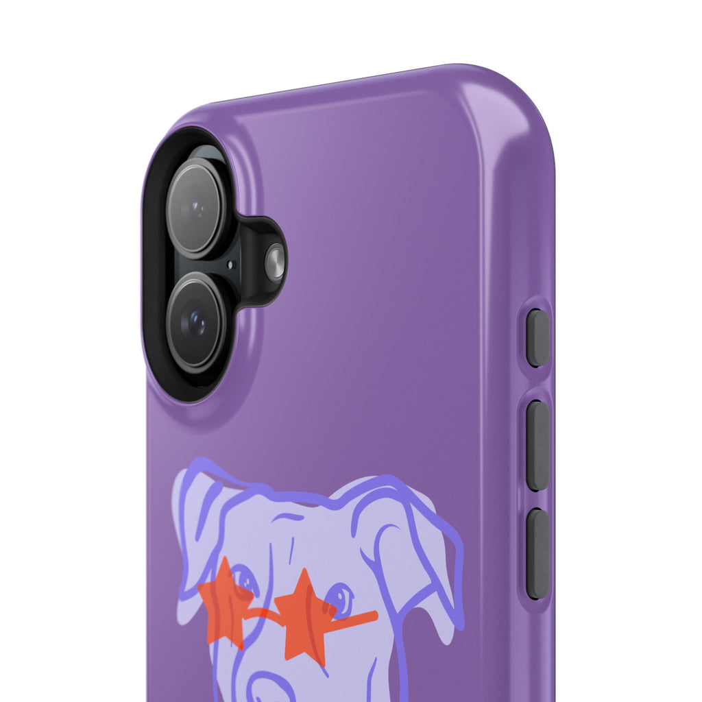 Impact Resistant Case — Purple Dog “Tell your dog I said hi”