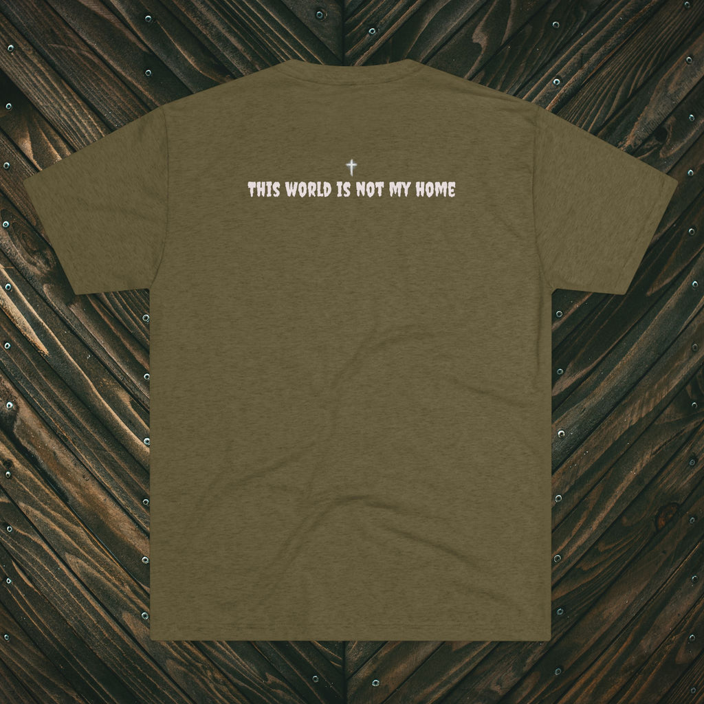 Not Built to Stay Tee — 'This World Is Not My Home' Christian Nautical T-Shirt