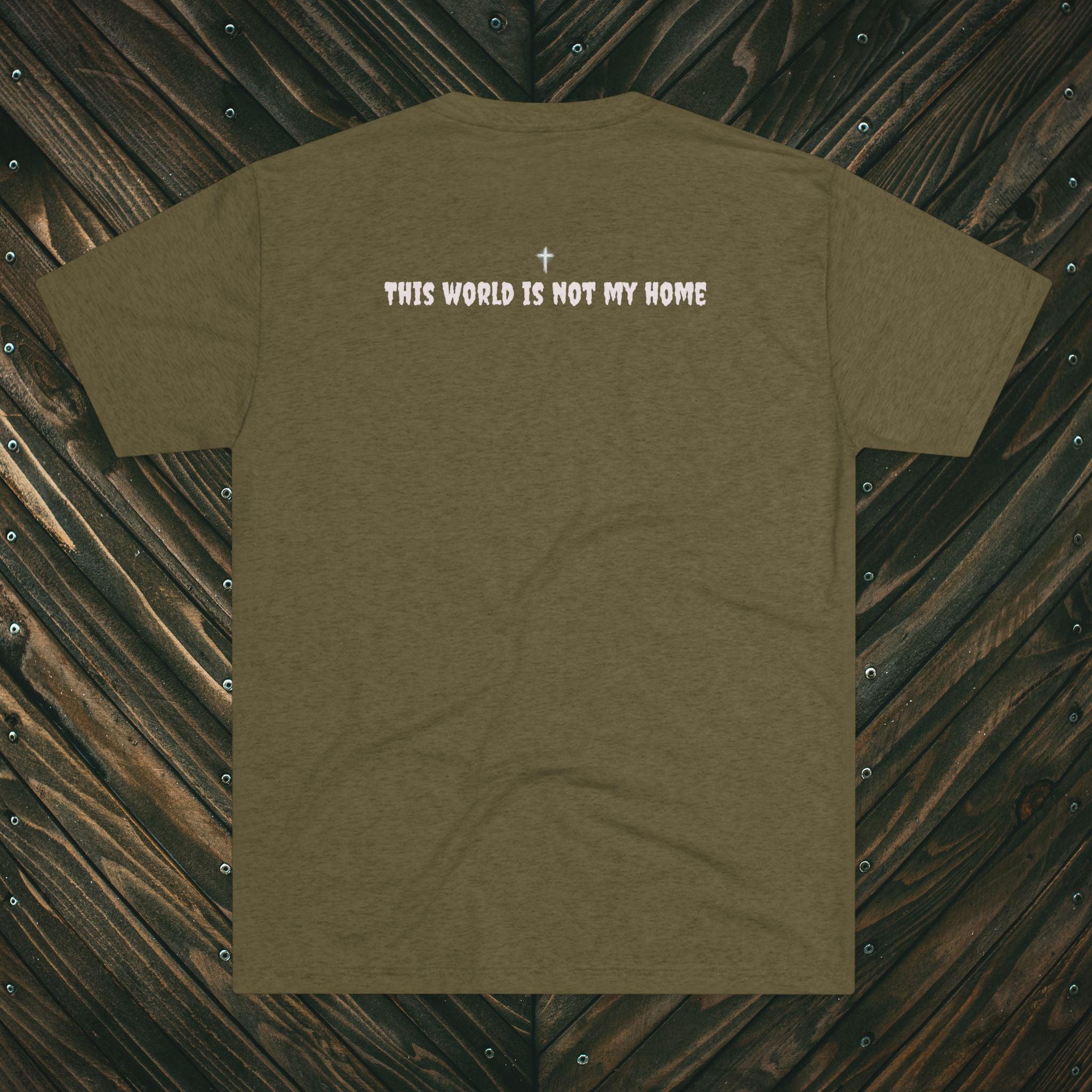 Not Built to Stay Tee — 'This World Is Not My Home' Christian Nautical T-Shirt