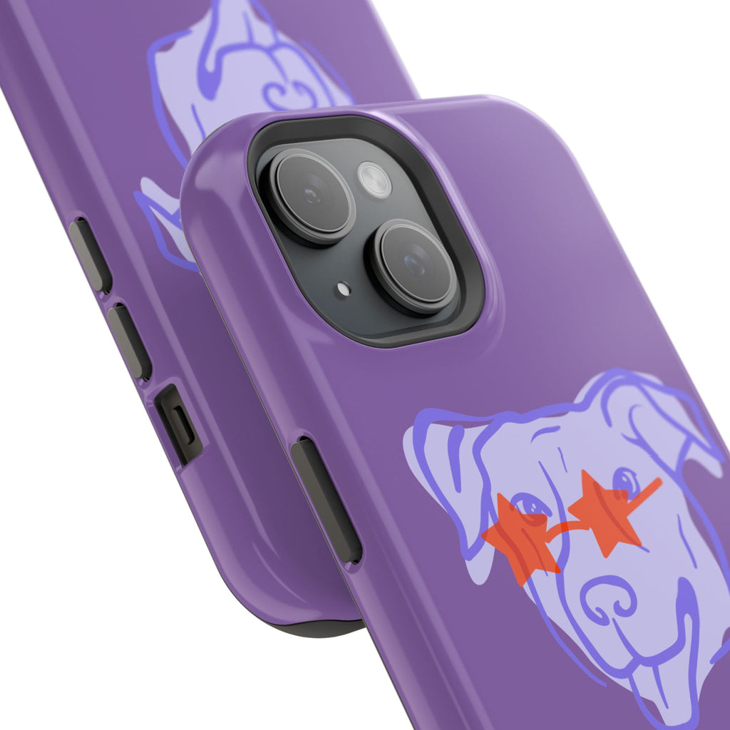 Impact Resistant Case — Purple Dog “Tell your dog I said hi”