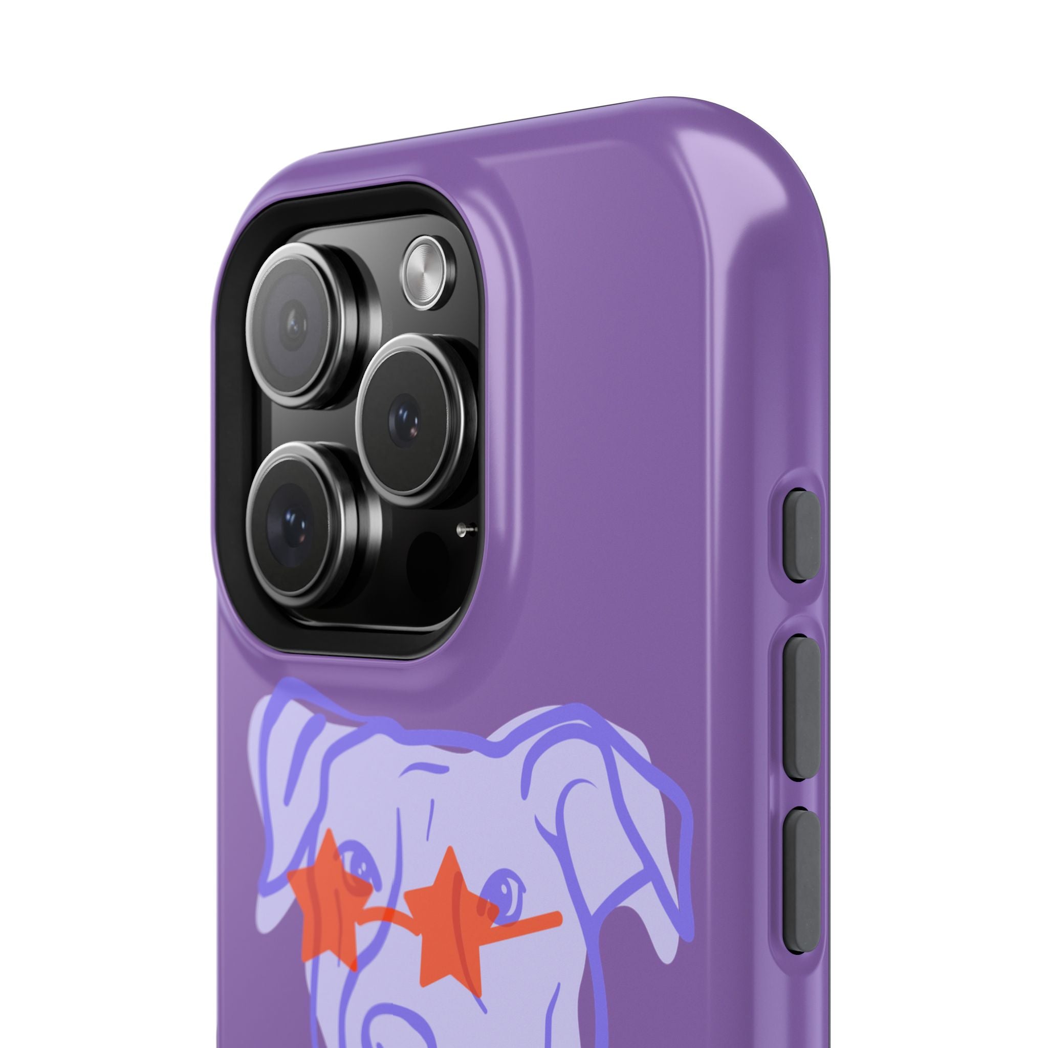 Impact Resistant Case — Purple Dog “Tell your dog I said hi”