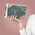 Clutch Bag — 'Clutching My Pearls' Floral Wristlet Clutch